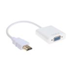 Hdmi To Vga Kablo Çevirici Dönüştürücü Ses Uydu Ps3 4305P Monitör