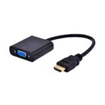 HDMI to VGA Kablo Çevirici Laptop Monitör TV Projeksiyon Kablosu
