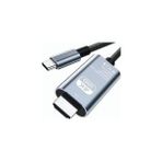 HDMI Type C - Lightning - iphone ve Tüm Type C Cihazlarla Uyumlu Hd Hdmi Kablo 4K Ultra Hd HDMI Kablo Tak Çalıştır 2 Metre (Type C To Hdmi Hb-06)