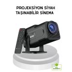 Hdmi Usb Girişli Akıllı Projeksiyon Taşınabilir Düşük Tüketimli