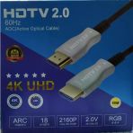Hdtv 2.0 60Hz Aoc (Active Optical Cable) 4K Uhd Hdmı Kablo 40 Metre