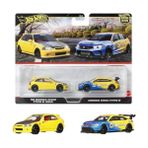 HDY Store 1:64 Hot Wheels Premium Uzaktan Kumandalı Araç Seti 99 Honda Cıvıc Type R (Ek9) & HBL96 - JBL00 Yüksek Hız
