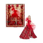 HDY Store Barbie 2024 Mutlu Yıllar Bebeği Şarışın 1 Parça ABS Malzemeden Yapılmış Özel Tasarım Oyuncak