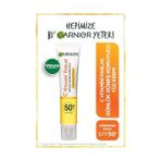 HDY Store Garnier C Vitamini Parlak Güneş Koruyucu Fluid Yüz Kremi SPF50 Aknejenik Ciltler İçin %100 Ada Çayı Yağı