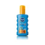HDY Store Nıvea Sun SPF50 Yüksek Koruyucu Bronzluk Vücut Güneş Spreyi 200ML Erkek Çocuklar İçin Etkili Koruma