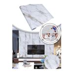 HDYME Mutfak, Banyo, tezgah, arası, siyah-beyaz yapışkanlı-kaplama-kagidi-mermer-desenli,PVC folyo