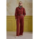 HE-QA %100 Pamuk Pantolon Bordo - 42
