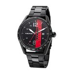 Head ATHENS 44 Mm Black/Red Kol Saati
