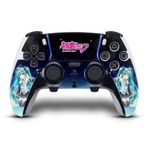 Head Case Designs Officially Licensed Hatsune Miku Night Sky Graphics Vinyl Sticker Gaming Skin Decal Cover Compatible With Sony PlayStation 5 PS5 DualSense Edge Controller