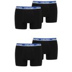HEAD Erkek boxer iç çamaşırı (2'li paket), Mavi/Siyah, S
