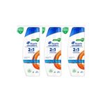 Head & Shoulders 2'si 1 Arada Şampuan Erkeklere Özel Saç Dökümelerine Karşı x 3