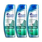 Head & Shoulders 3x330 ml Derinlemesine Temizlik Kaşıntı Giderici Nane Şampuan