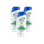 Head & Shoulders 3x625 ml Mentol Ferahlığı 2 in 1 Şampuan