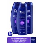 Head & Shoulders Clinical Strength Advanced Oil Control Yağ Dengeleyici Şampuan 400 ml x3 Adet
