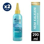 Head & Shoulders Dermaxpro Nem Kalkanı Kepek Karşıtı 2x145 ml Saç Derisi Balsamı