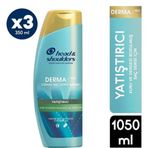 Head & Shoulders Dermaxpro Yatıştırıcı 3x350 ml Şampuan