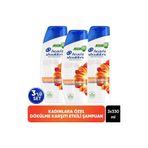 Head & Shoulders Kadınlara Özel Dökülme Karşıtı Kafein Etkili Şampuan, 330 ml x 3 Adet