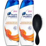 Head & Shoulders Kadınlara Özel Saç Dökülmelerine Karşı 2x700 ml Şampuan + Tarak