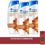 Head & Shoulders Kadınlara Özel Saç Dökülmelerine Karşı 3x400 ml Şampuan + Old Spice 50 ml Duş Jeli