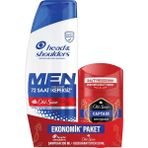 Head & Shoulders Men Ultra Şampuan 300 Ml + Old Spice Captain Stick 50 Ml (7'Li Paket)