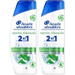 Head & Shoulders Mentol Ferahlığı 2'si 1 Arada Kepeğe Karşı Etkili Şampuan 300ml 2li paket