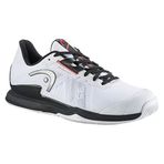 Head Sprint Pro 3.5 Toprak Kort Erkek Tenis Ayakkabı Beyaz - 42