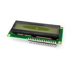 Header Lehimli 2x16 LCD Ekran - Yeşil Üzerine Siyah