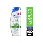 Head&Shouders Mentol Ferahlığı 2'Si 1 Arada Şampuan 600 Ml