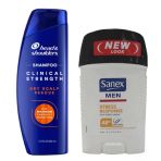 Head&shoulders Clinical Dry Scalp Kepek Karşıtı Şampuan 400ML + Sanex Men Anti Stress Response 50ML
