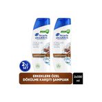 Head&Shoulders Erkeklere Özel Kafeinli Dökülme ve Kepek Karşıtı 330ML Şampuan x 2 Adet