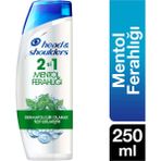 Head&Shoulders Head & Shoulders 2'si 1 Arada Mentol Ferahlığı Şampuan 250 ml Besleyici Etki Tüm Saçlar İçin
