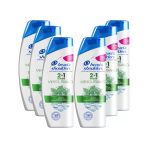 Head&Shoulders Head & Shoulders Mentol Ferahlığı 2Si1 Arada Kepeğe Karşı Etkili Şampuan 350Ml X 6 Adet