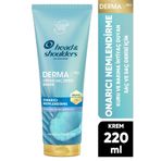 Head&Shoulders Onarıcı Nemlendirme Saç ve Saç Derisi Bakım Kremi Hindistan Cevizi Yağı ve Seramid ile 220ml