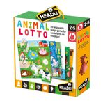 Headu 22847 2-5 Yaş Animal Lotto Montessori Puzzle Oyunu