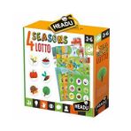 Headu 24155 3-6 Yaş 4 Mevsim Puzzle Oyunu