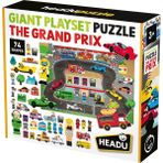 Headu Gıant Playset Puzzle The Gran Prıx ( Dev Oyun Seti Bulmacası)