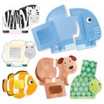 Headu IT20188 Tactile Animals Montessori