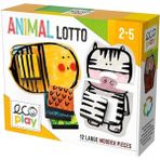 Headu MU28610 Ecoplay Anımal Lotto Oyun Kartları