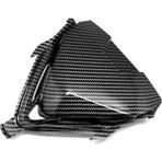 Healeele CBR650R 2019-2022 Için Motosiklet Far Kaplama Paneli Ön Üst Orta Far Kaplaması (Yurt Dışından) - Set - Siyah