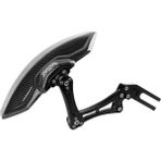 Healeele Motosiklet Arka Tekerlek Çamurluk Çamur Flap Karbon Fiber Sıçrama Koruma Kapağı Lastikler Için 14 Inç, MF061-A (Yurt Dışından)