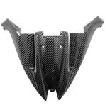 Healeele Motosiklet Karbon Fiber Kaplama Ön Orta Far Ninja 650 ER6F 2012-2016 Için Fairing (Yurt Dışından) - Siyah