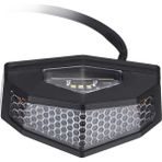 Healeele Yeni 12V Evrensel Motosiklet Atv Arka Lambası 5ın1 LED Arka Park Lambaları Fren Stop Lambası Dönüş Sinyali Plaka Lambası (Yurt Dışından) - Set - Siyah