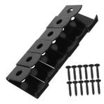 HEALEEP 12 Paket Çiçek Saksısı Standı Açık Hava Metal Saksı Klipsleri Terracotta Saksılar Kancalar Bahçe Duvar Askıları