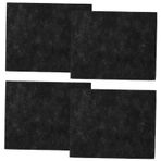 HEALEEP 4 Sayfa Aktif Karbon Filtre Pamuğu Süzgeç Hava Filtreleri Elektrostatik Hava Filtresi Fırın Filtresi ısıtıcı Filtreleri Basit Hava Giriş Filtresi Klima Davlumbaz Aktif Karbon Fiber