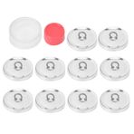 Health Gear Cover Button Kit, Topuz Montaj Çantası Kiti Yuvarlak Taban DIY Copri Bottoni 40 mm Düğmeler Kumaş Kaplama Aletleriyle Kapatmak için, El İşi Raketi - Üretim Araçları (40 mm / / / (25 mm)