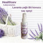 Healthsev Lavanta Yağlı Bit Kovucu Saç Bakım Spreyi 100 ml - Beyaz