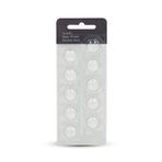 Hearing360 Cupoline MiniFit Bass Double vent Dome işitme cihazı kubbeleri, Oticon cihazlarıyla uyumlu (10 mm)