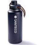 Hears Haers Lacivert Çift Katmanlı Paslanmaz Çelik Termos Su Şişesi 950ML