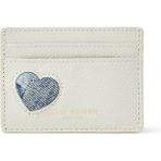 Heart Leather Card, Holder 15CM Kalp Detaylı Deri Kartlık - Krem