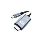 Heartz Type C HDMI Tüm Type C Telefonları Cihazlarla Uyumlu Full Hd Hdmi Kablosu 4K Ultra Hd HDMI Kablo Tak - Çok Renkli
